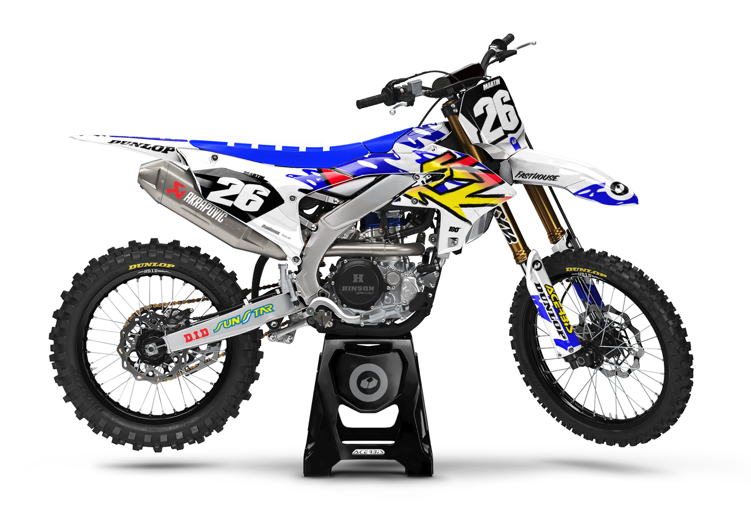 Retro Blue — 180Decals